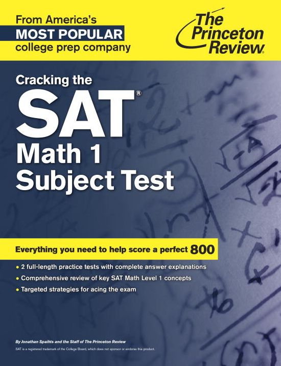 Cracking the SAT Math 1 Subject Test