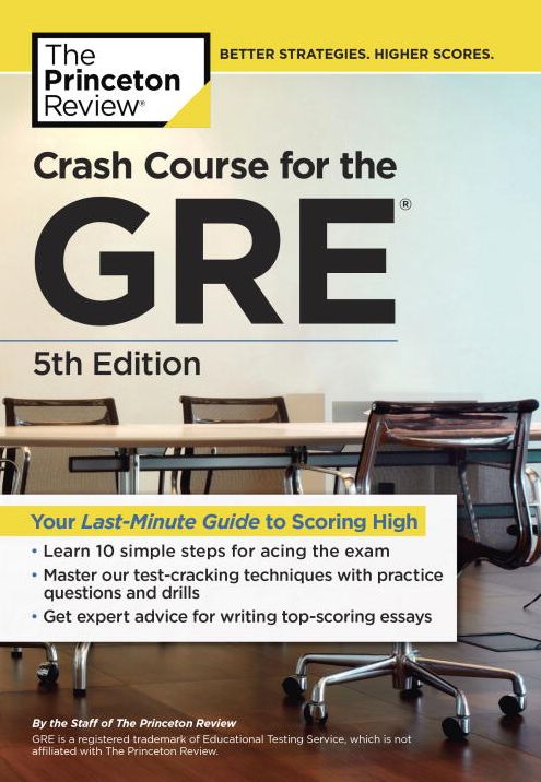 Crash Course for the GRE, 5th Edition