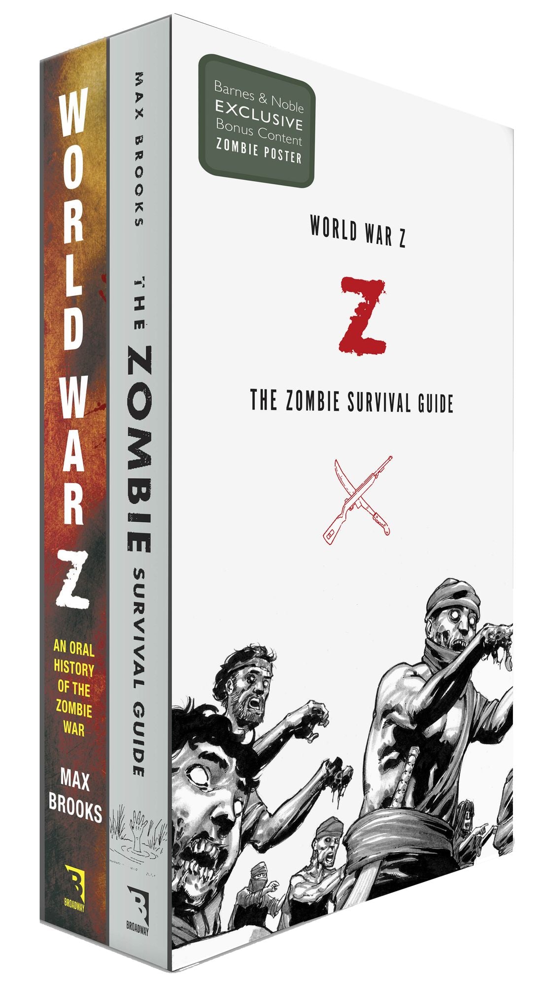 Max Brooks Boxed Set: World War Z / The Zombie Survival Guide (B&N Exclusive Edition)
