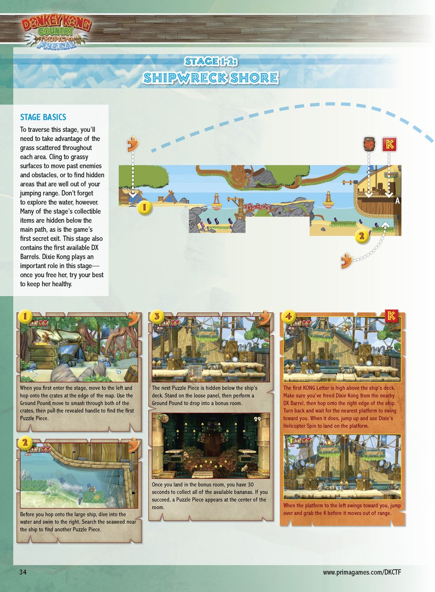 Donkey Kong Country: Tropical Freeze: Prima Official Game Guide