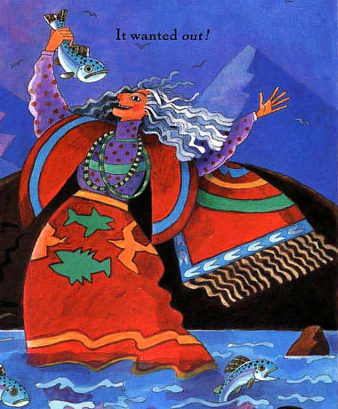 There Was an Old Lady Who Swallowed a Trout!