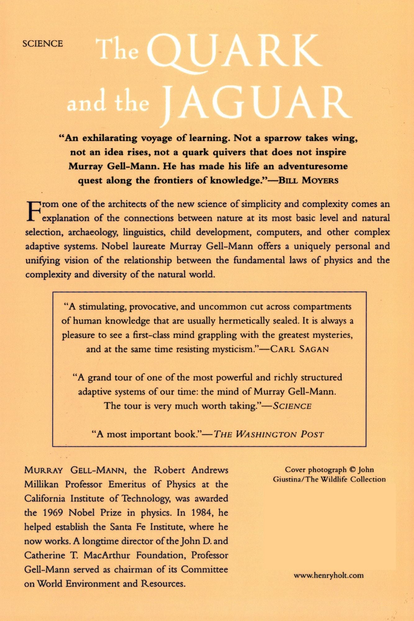 Quark Jaguar: Adventures in the Simple and the Complex