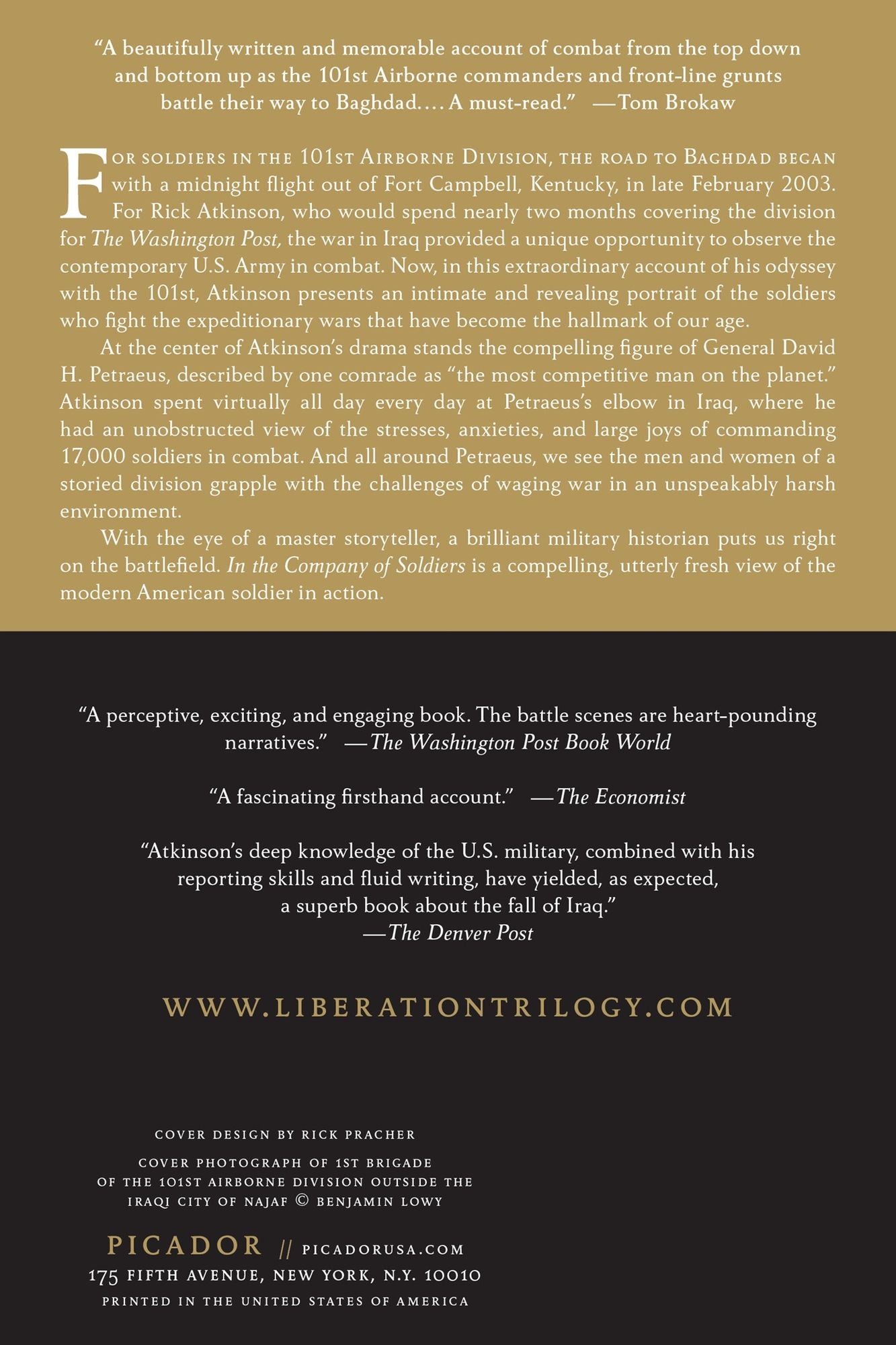 In the Company of Soldiers: A Chronicle of Combat