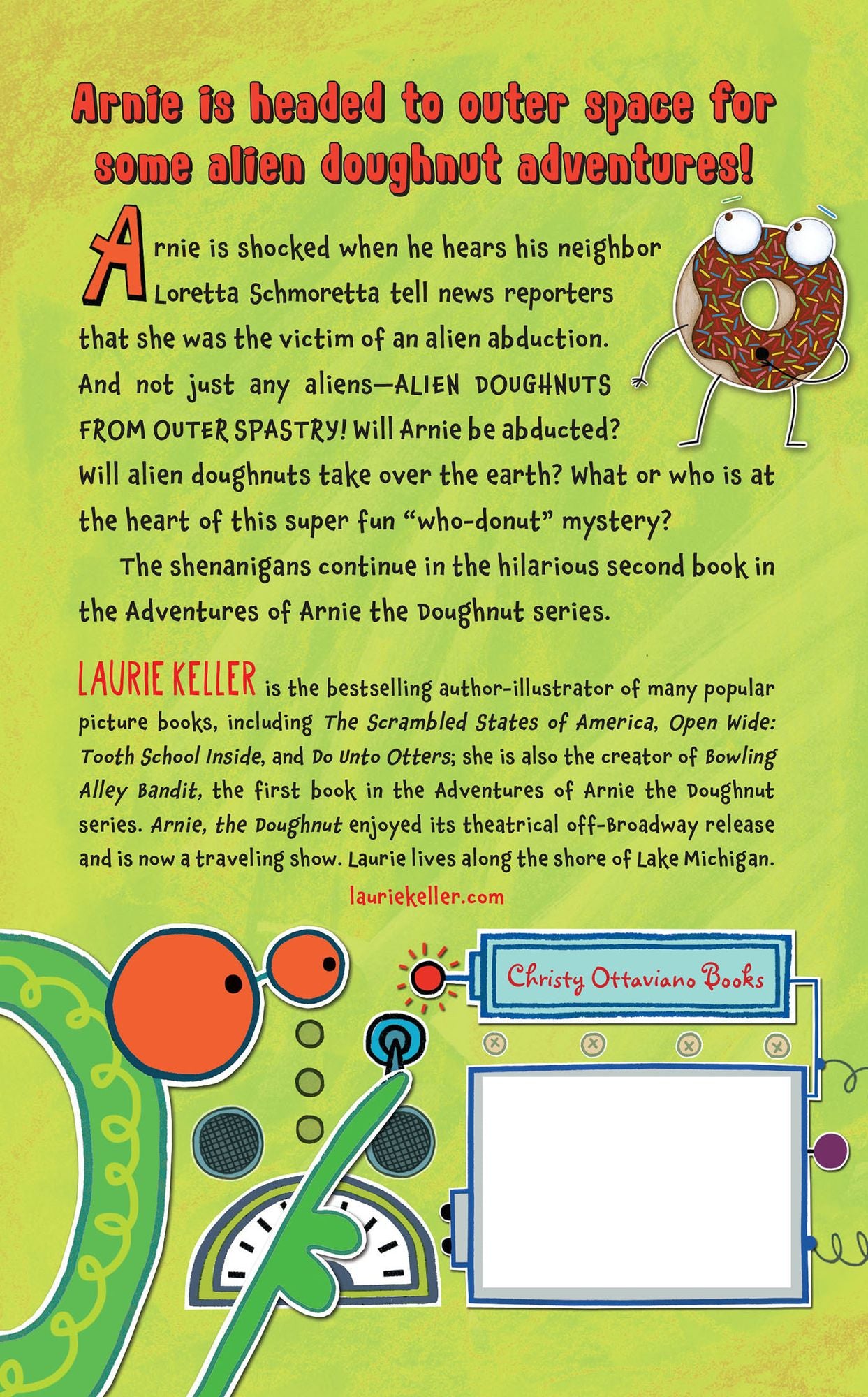 Invasion of the Ufonuts (Adventures of Arnie the Doughnut Series #2)
