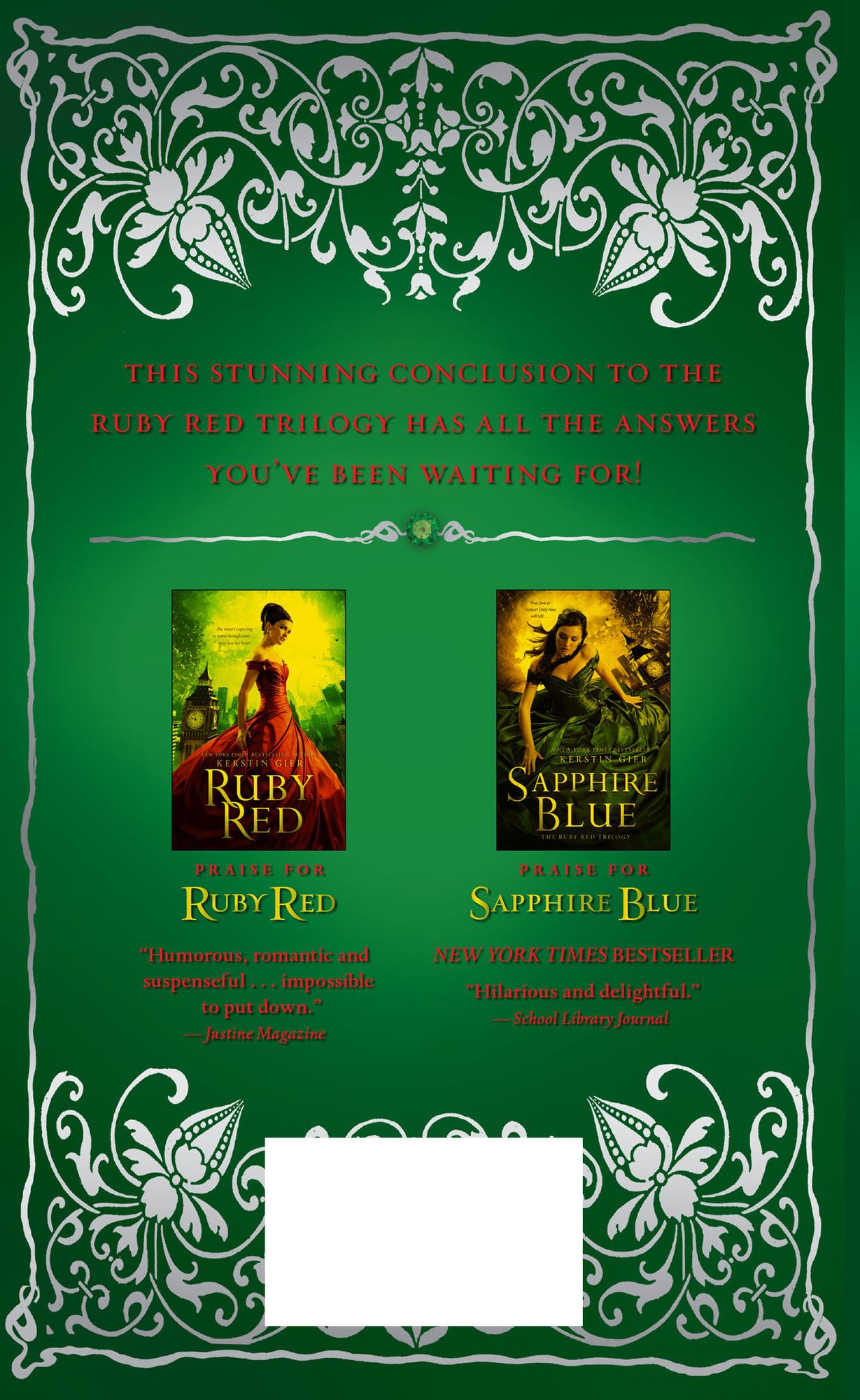 Emerald Green (Ruby Red Trilogy Series #3)