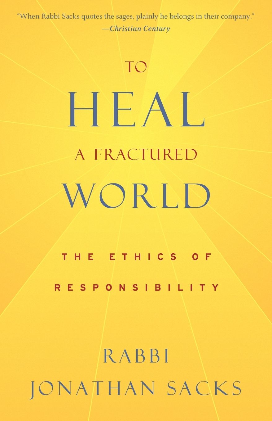 To Heal a Fractured World: The Ethics of Responsibility