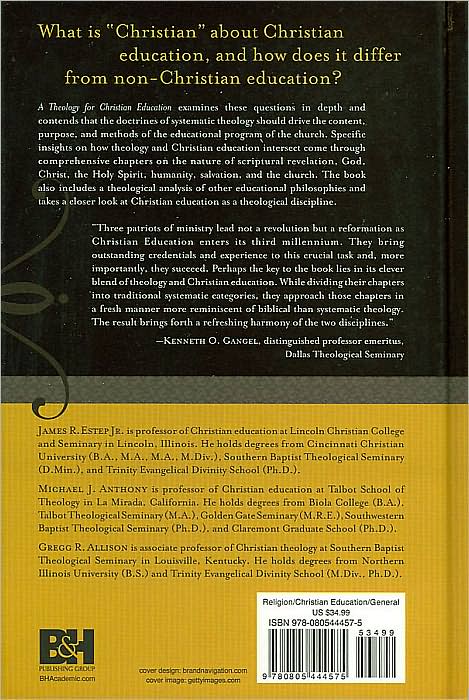 A Theology for Christian Education