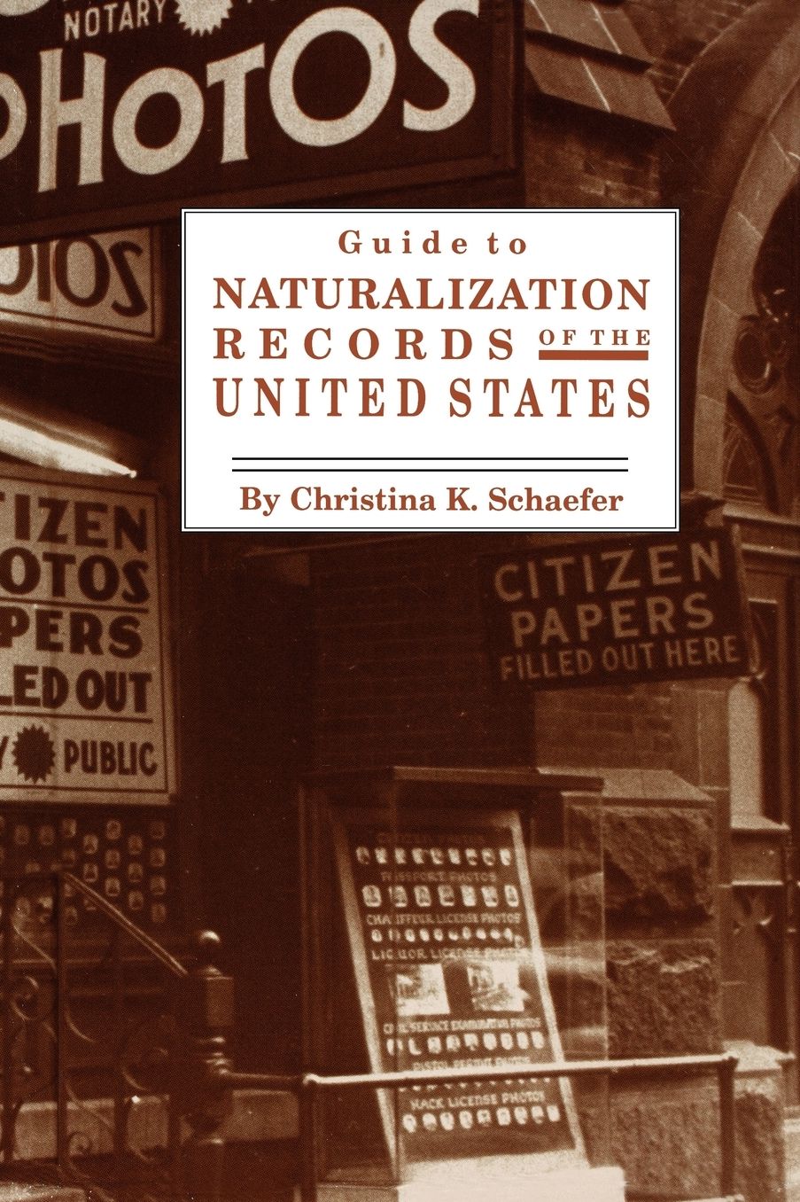 Guide To Naturalization Records Of The United States