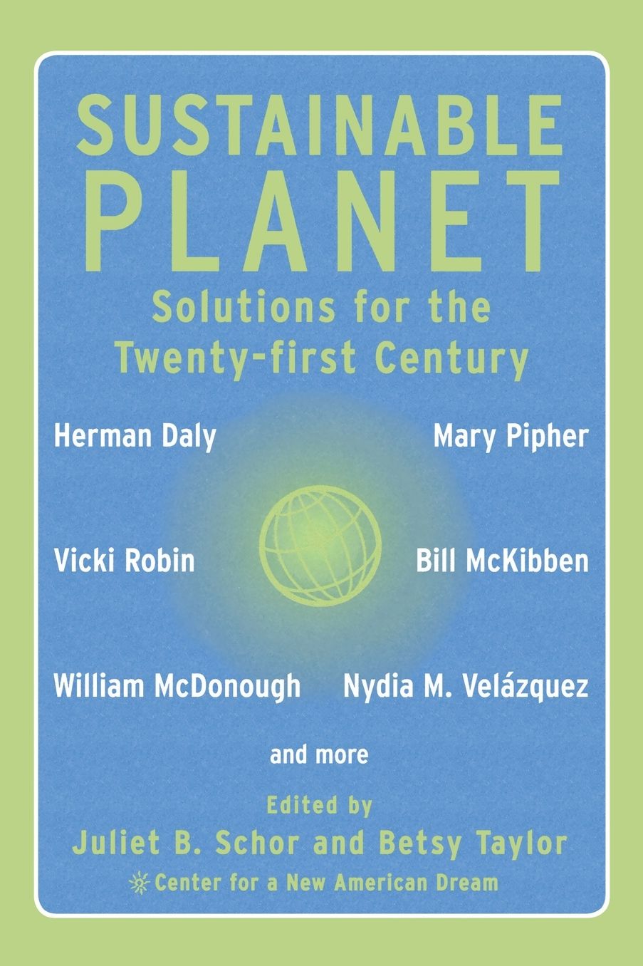 Sustainable Planet