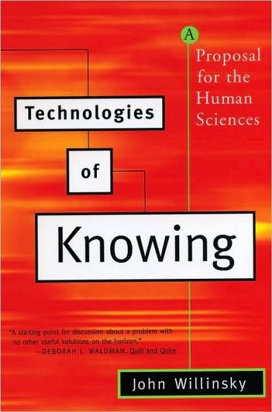 Technologies of Knowing: A Proposal for the Human Sciences