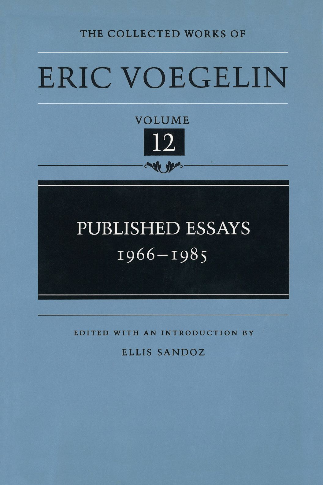 Published Essays, 1966-1985