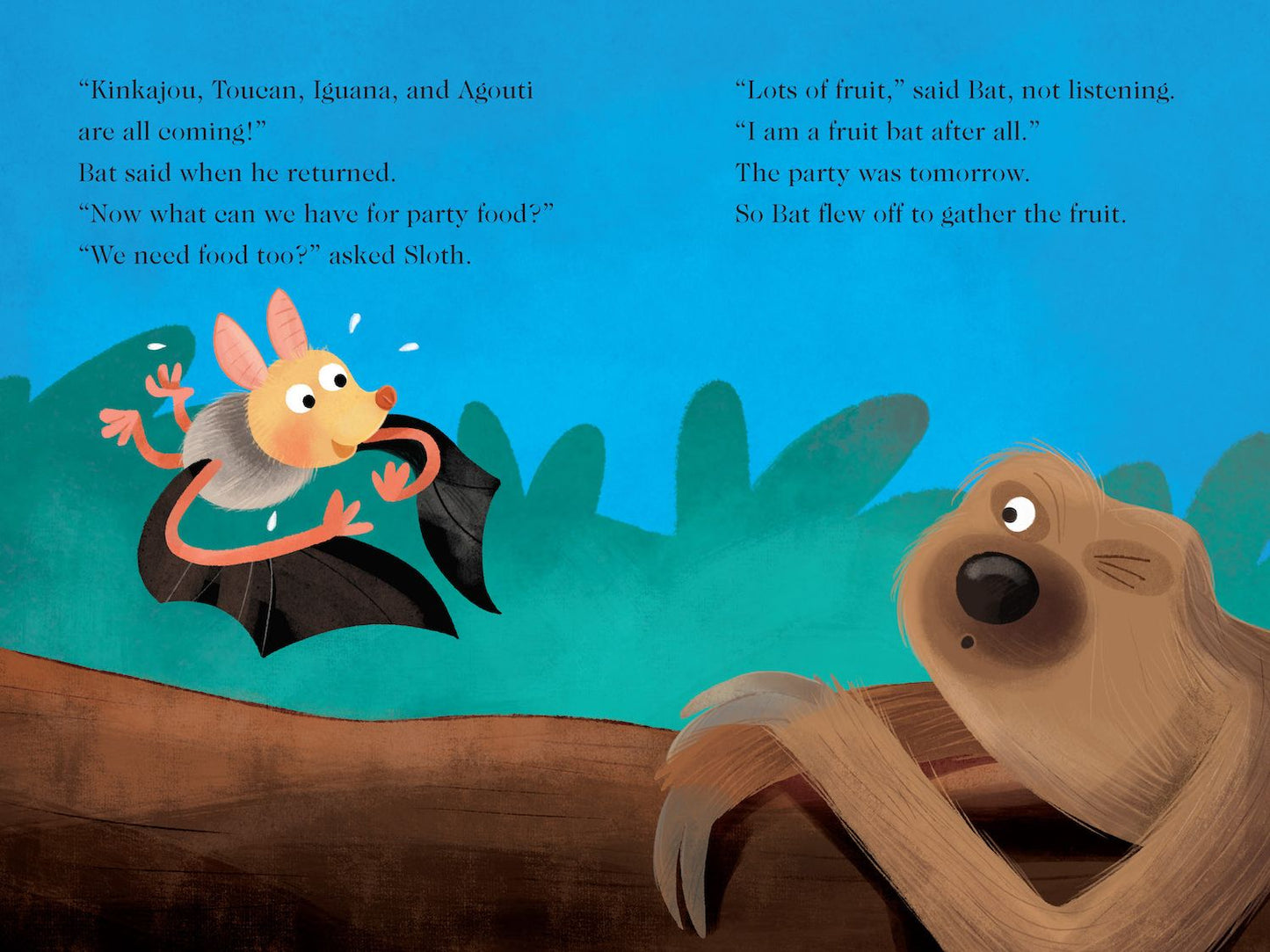 BAT & SLOTH THROW A PARTY