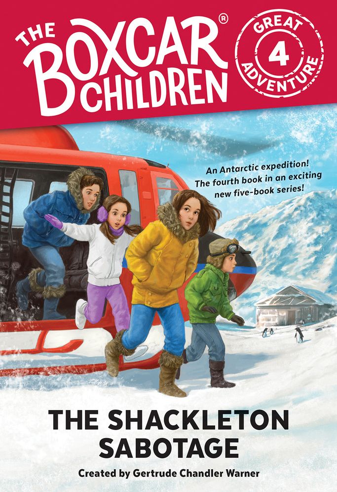 The Shackleton Sabotage (Boxcar Children Great Adventure Series #4)