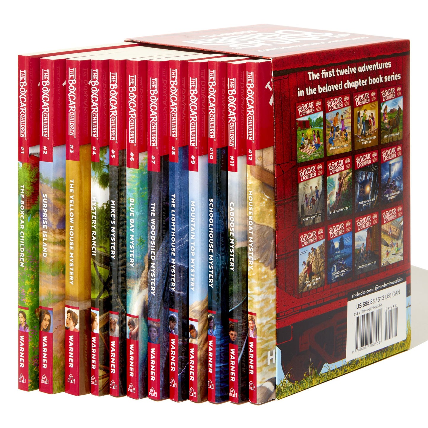 Boxcar Children Bookshelf (Books #1-12)
