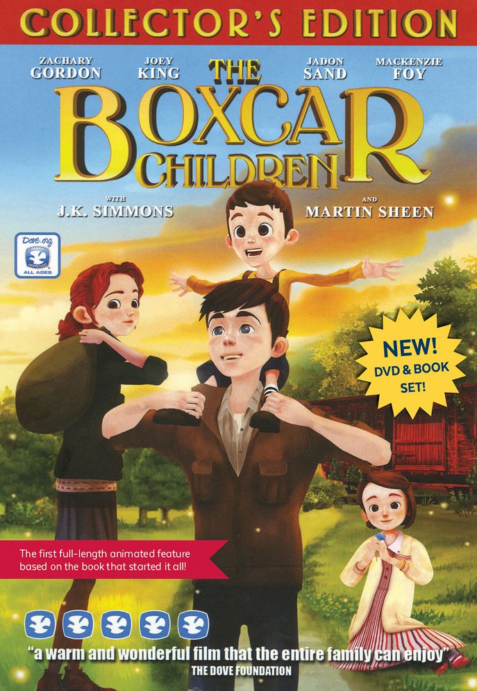 The Boxcar Children DVD and Book Set