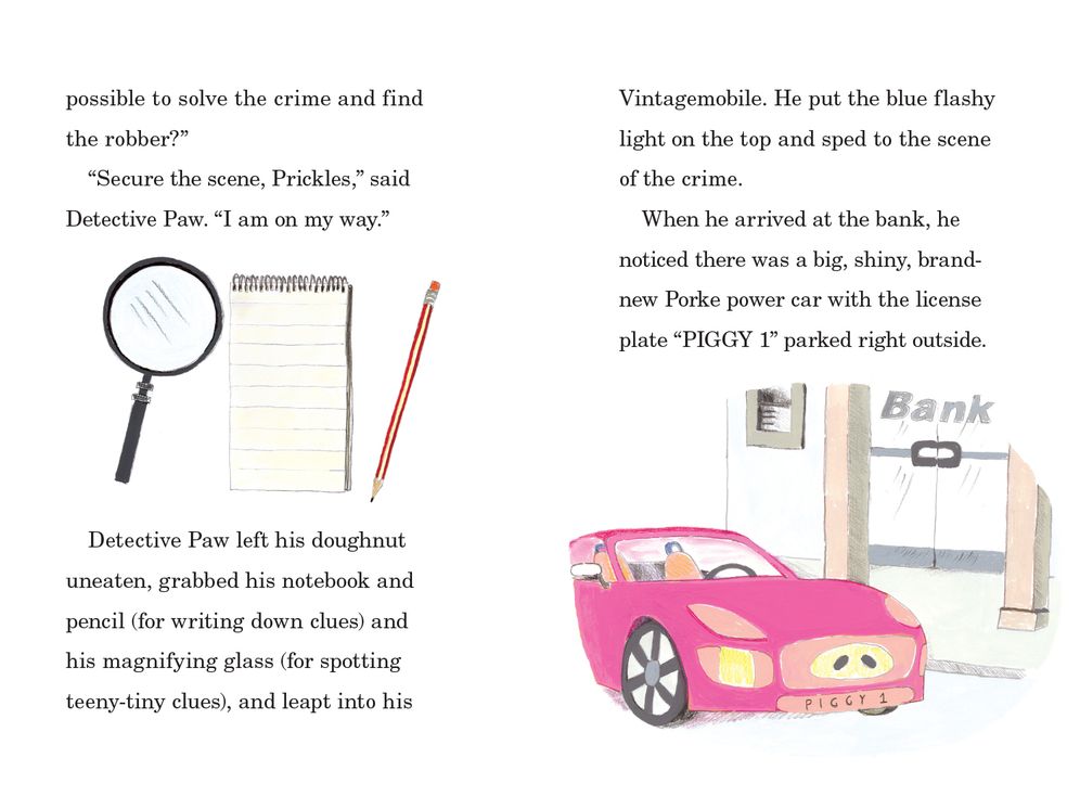 The Case of Piggy's Bank (Detective Paw of the Law: Time to Read, Level 3)