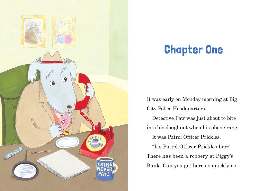 The Case of Piggy's Bank (Detective Paw of the Law: Time to Read, Level 3)