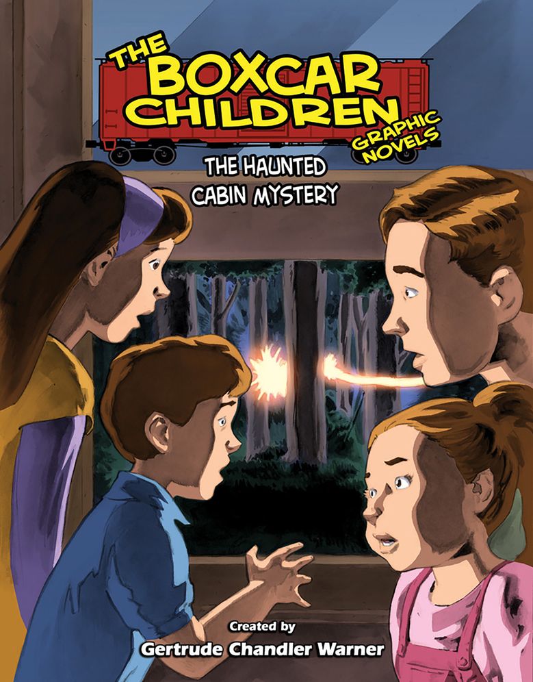 The Haunted Cabin Mystery (The Boxcar Children Graphic Novels Series #9)