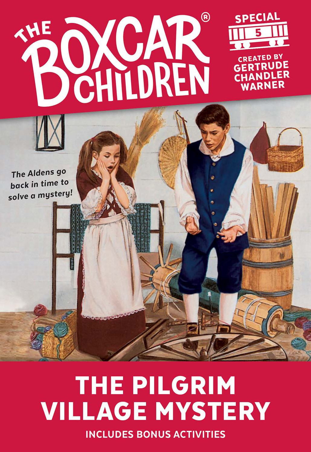 The Pilgrim Village Mystery (The Boxcar Children Special Series #5)