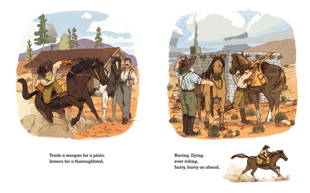 Ride On, Will Cody!: A Legend of the Pony Express