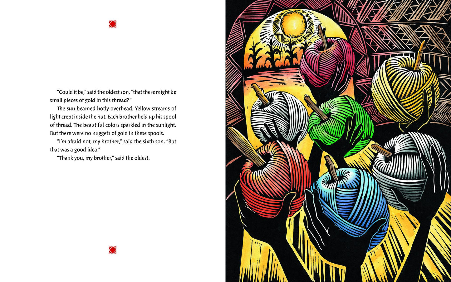 Seven Spools of Thread: A Kwanzaa Story