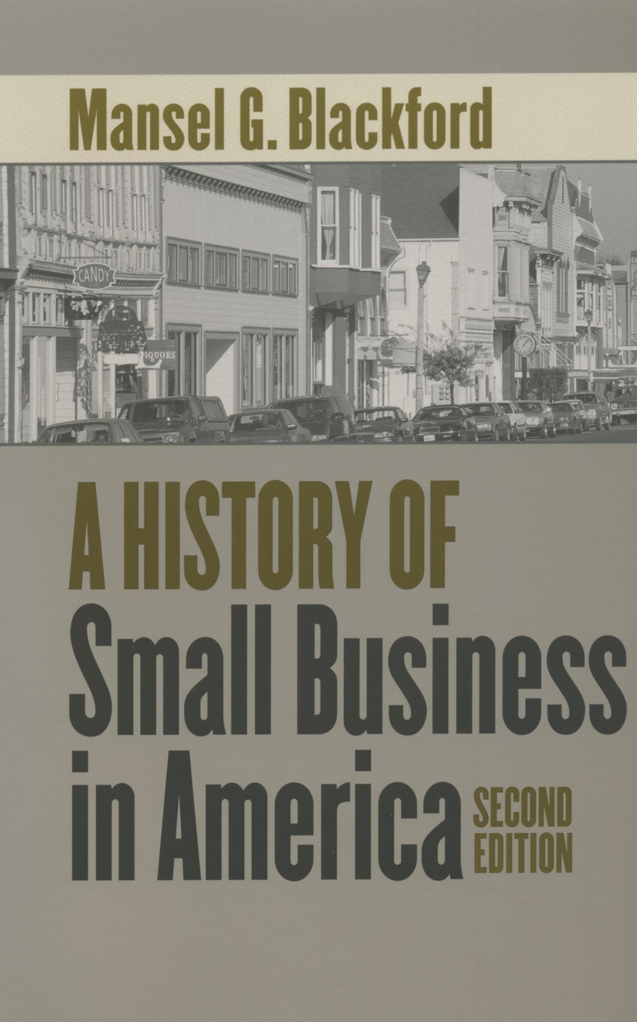 A History of Small Business in America (The Luther Hartwell Hodges Series on Business, Society and the State)