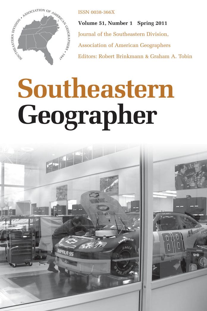 Southeastern Geographer: Economic Geography in the South, Spring 2011