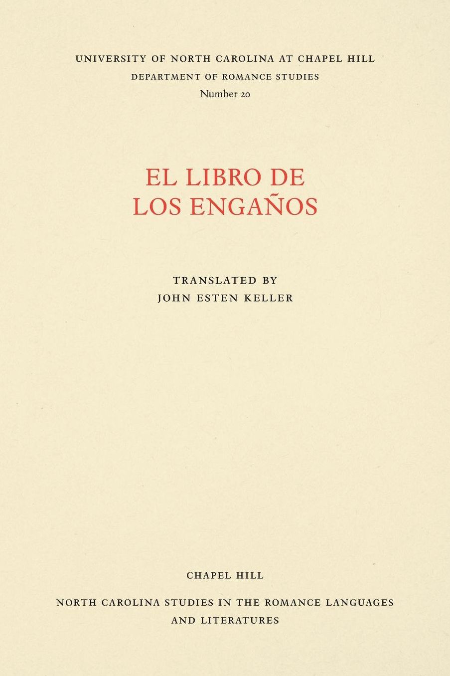 El libro de los engaños