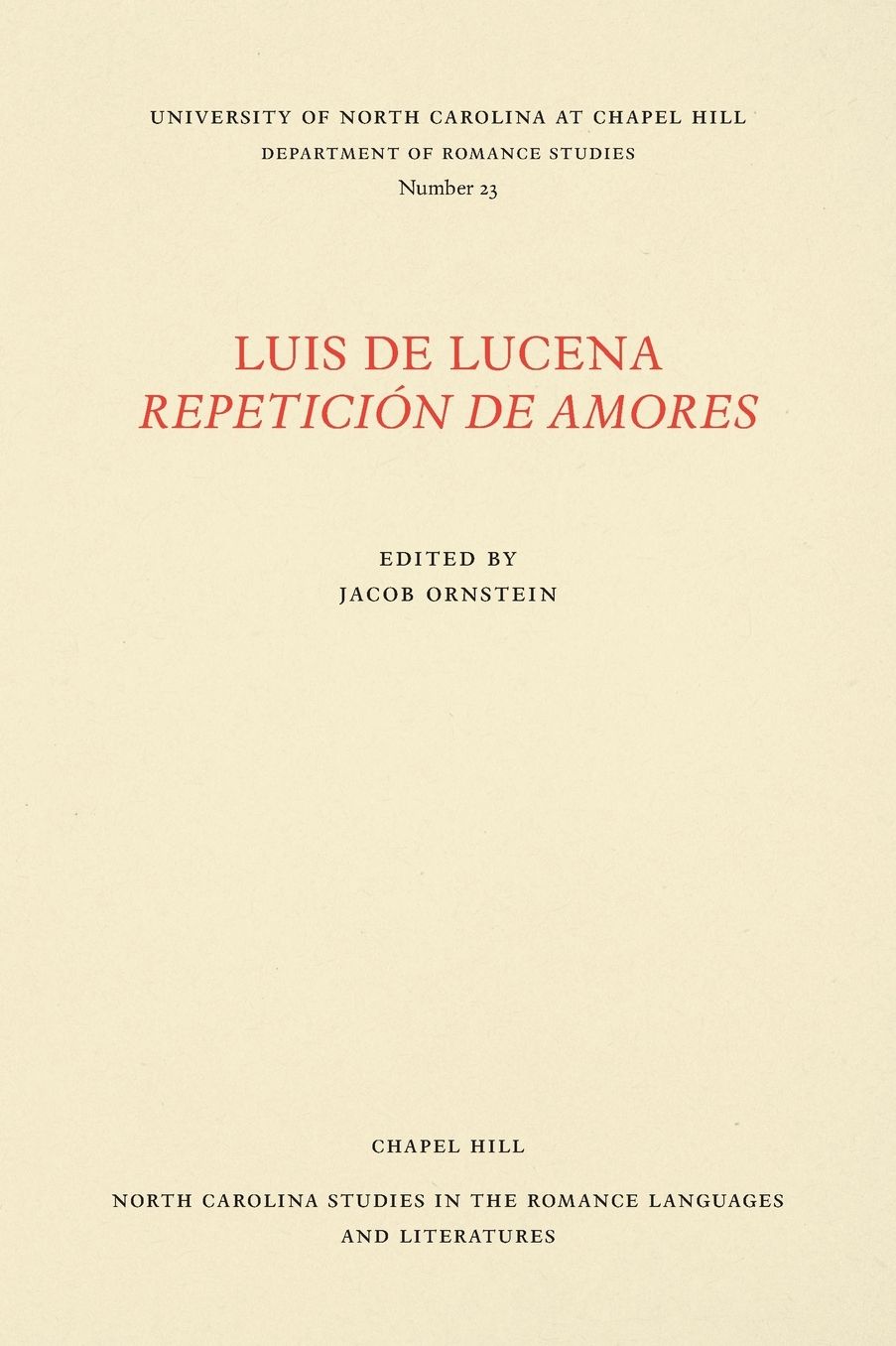 Luis de Lucena Repetición de Amores
