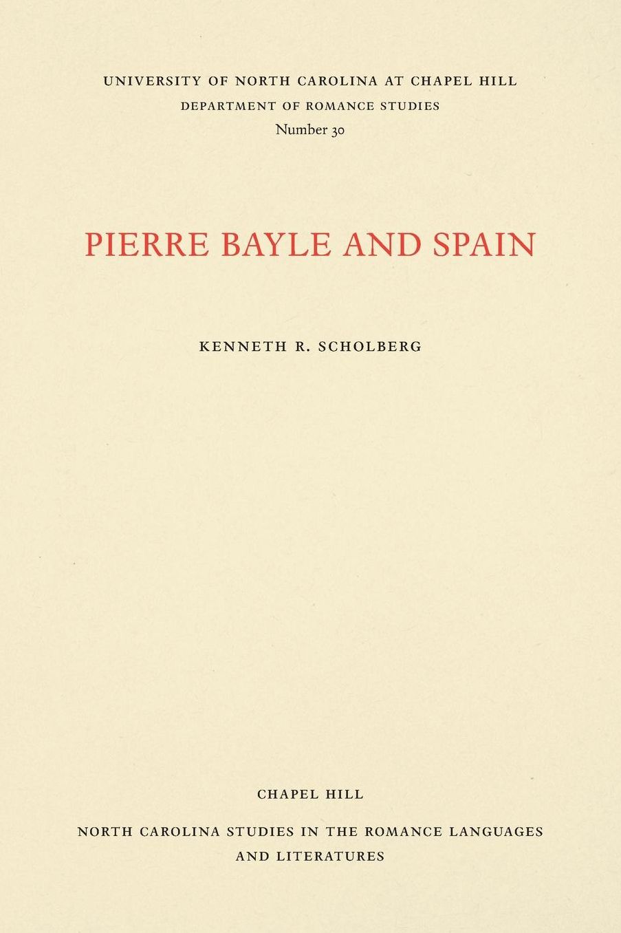 Pierre Bayle and Spain
