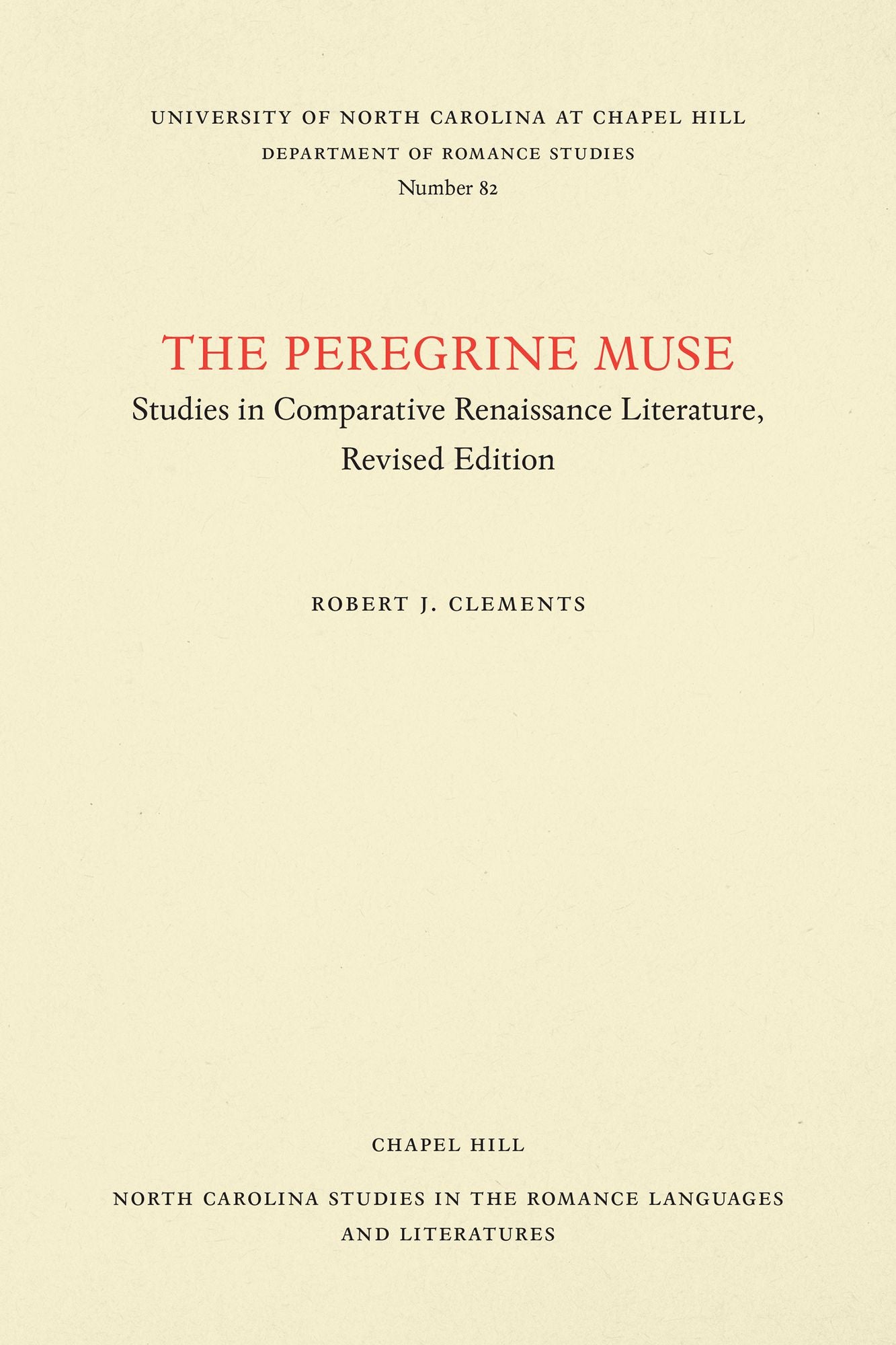 The Peregrine Muse