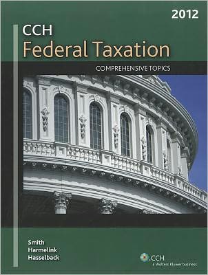 Federal Taxation Comprehensive Topics 2012
