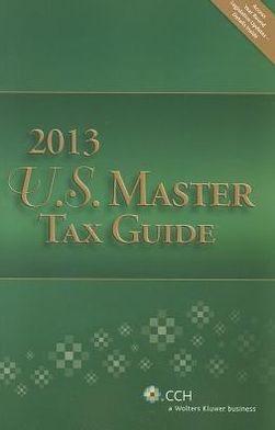 US Master Tax Guide 2013