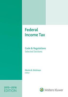 Fed. Income Tax: Code and Regulation : '15-'16 - With CD