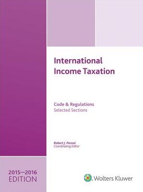International Income Taxation - 2015-16 - With CD