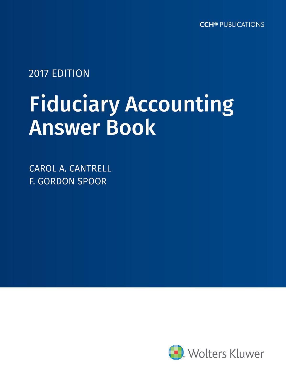 Fiduciary Accounting Answer Book, 2017