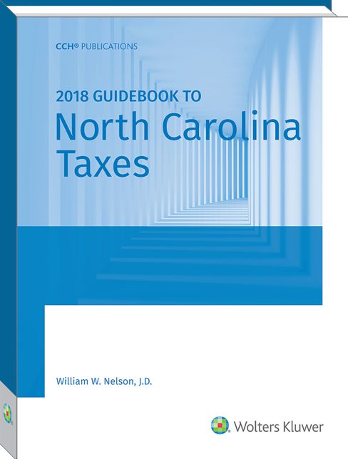 2018 Guidebook North Carolina Taxes