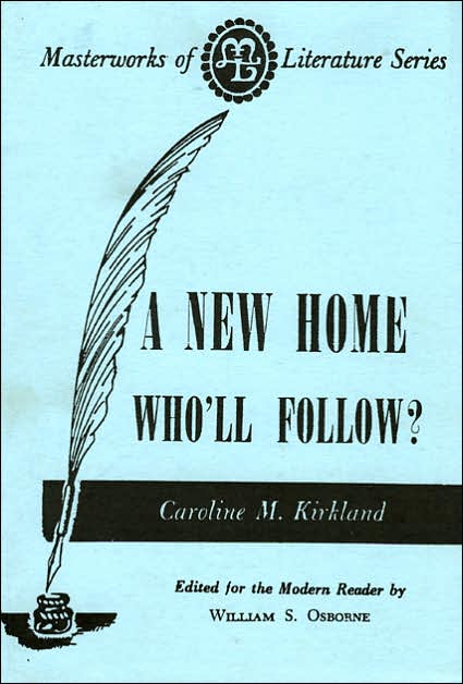 A New Home - Who'll Follow?: Glimpses of Western Life