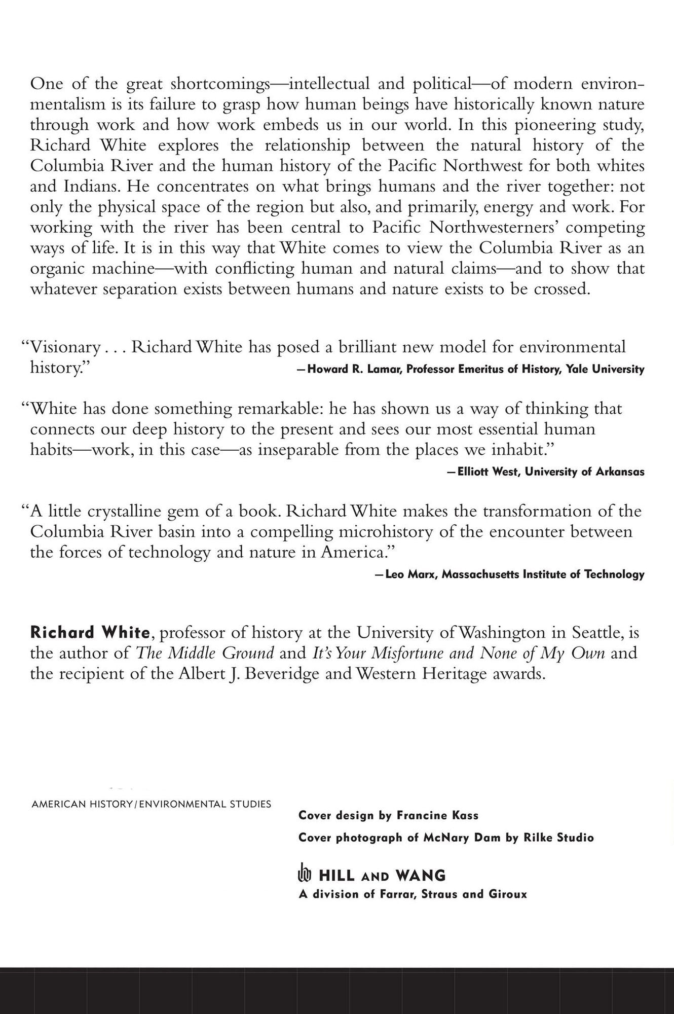Organic Machine (A Critical Issue Series): The Remaking of the Columbia River