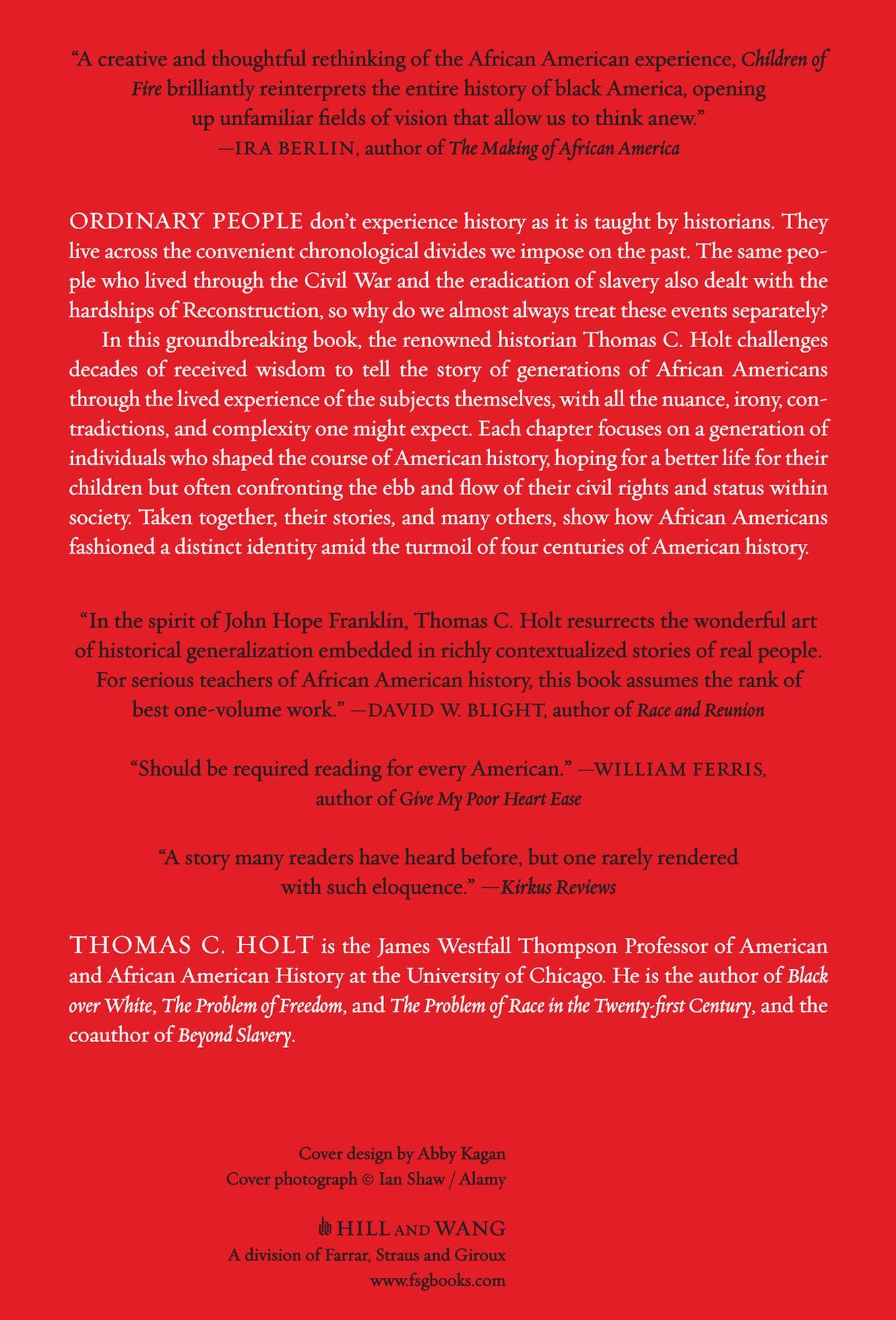 Children of Fire: A History of African Americans