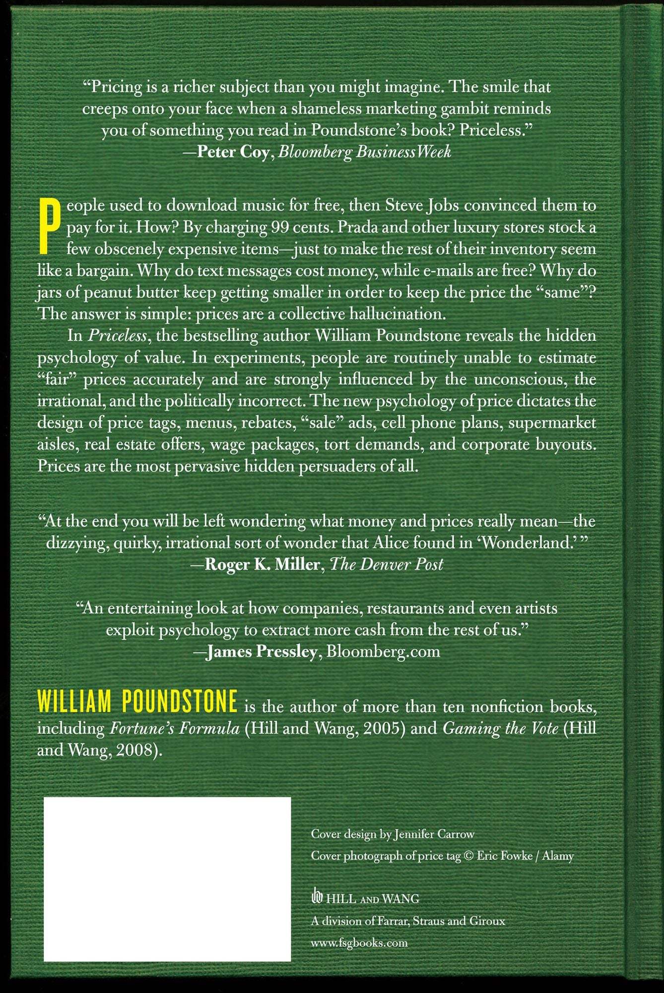 Priceless: The Myth of Fair Value (and How to Take Advantage of It)