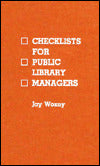 Checklists for Public Library Managers