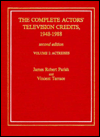 The Complete Actors' Television Credits, 1948-1988