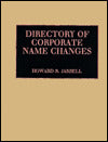 Directory of Corporate Name Changes