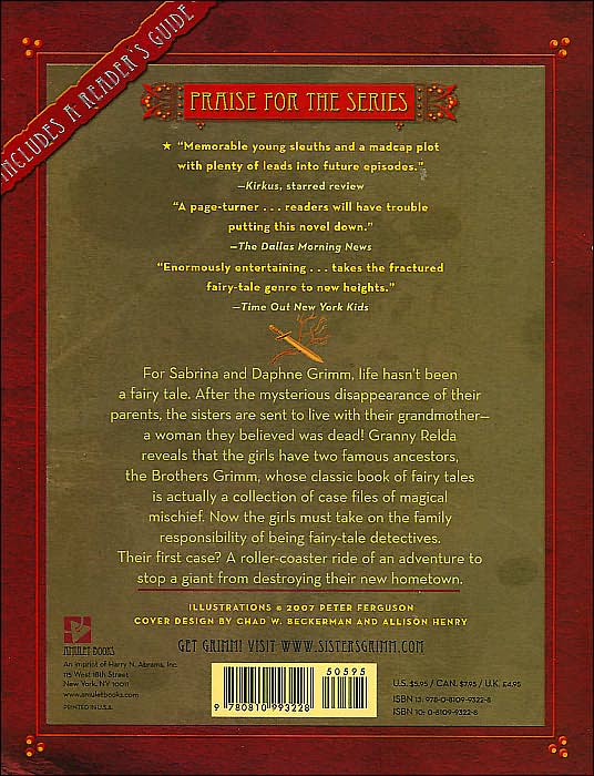 The Fairy-Tale Detectives (Sisters Grimm Series #1)