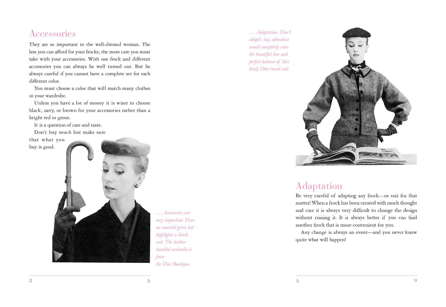 Little Dictionary of Fashion: A Guide to Dress Sense for Every Woman