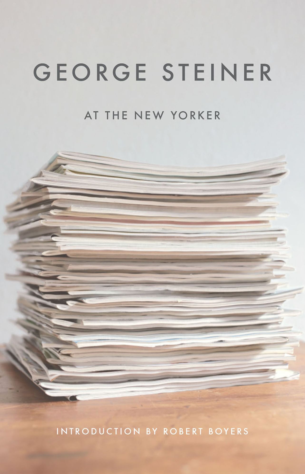 George Steiner at The New Yorker