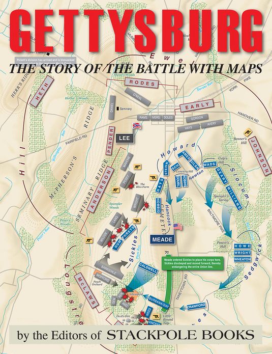 Gettysburg: The Story of the Battle with Maps