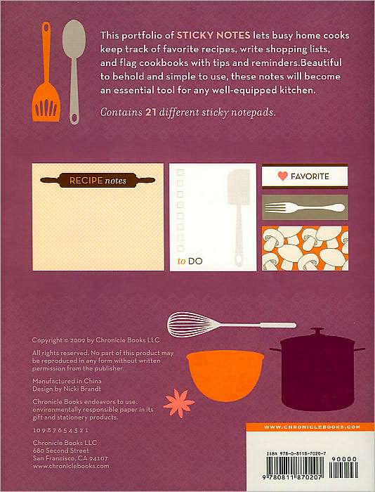 Kitchen Sticky Notes: Helpful Notes for the Home Cook