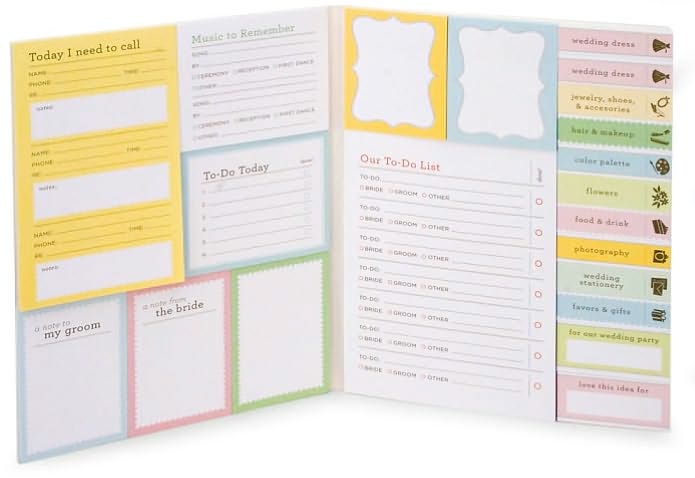 Bride Idea Sticky Notes